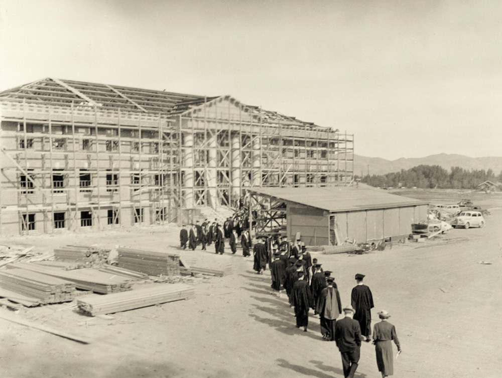 Dedication of Palmer Engineering Building
