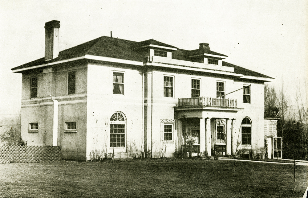 The new house, ca. 1915