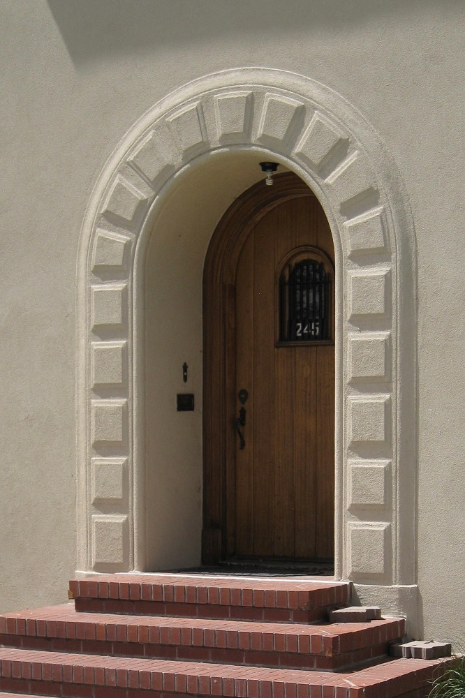 Arched entrance