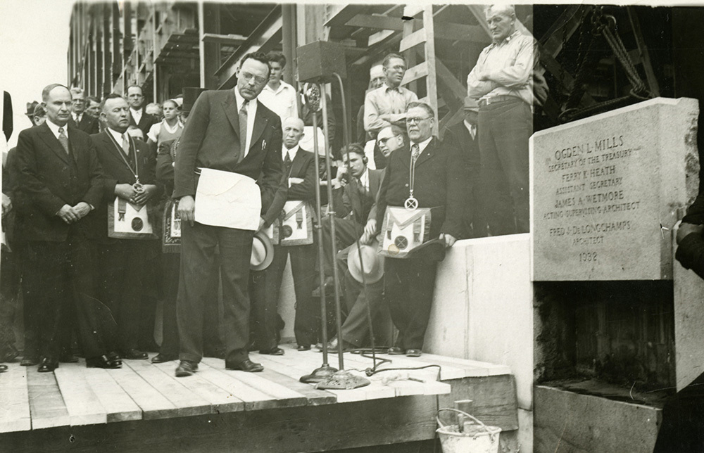 The Cornerstone ceremony