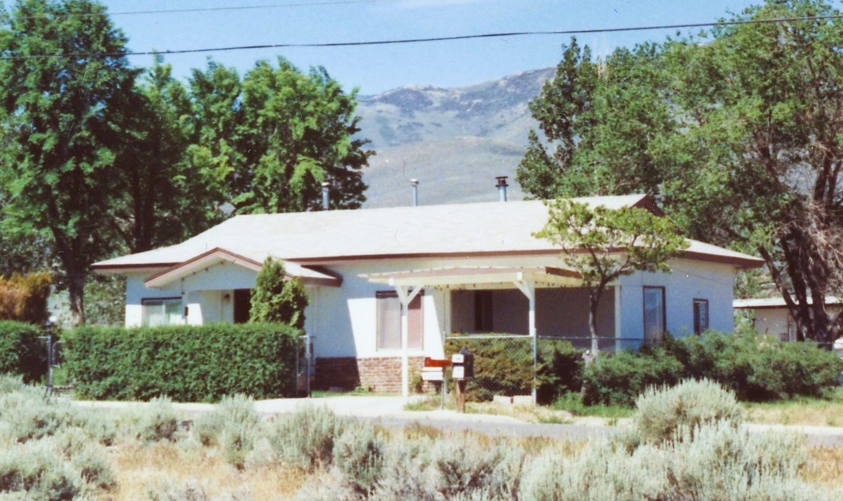 The Westbrooks' home in 1991