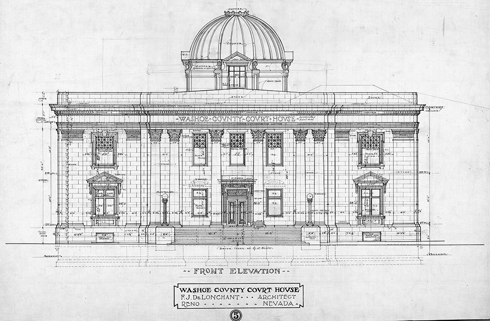 Design for a new courthouse