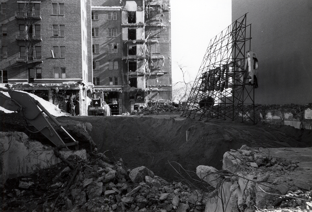 Destruction of the addition