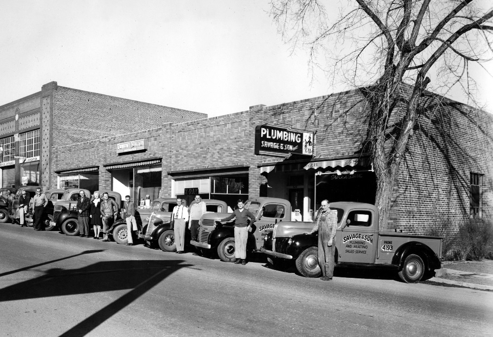 Savage and Son staff ca. 1944