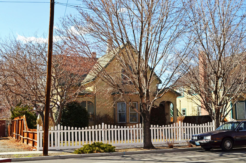 The Nystrom Boarding House in its original location