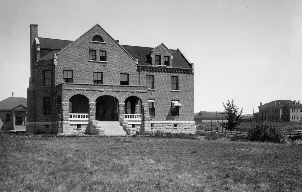 Manzanita Hall at the turn of the century